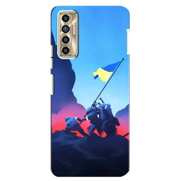 Чехол с рисунком «Деокупація» для TECNO Camon 17P (CG7n) Чехол с рисунком «Деокупація» для TECNO Camon 17P (CG7n)
