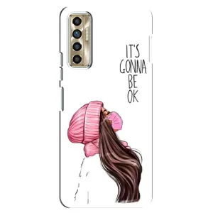 Чехол Стильные девушки на TECNO Camon 17P (CG7n) (Девушка в маске)