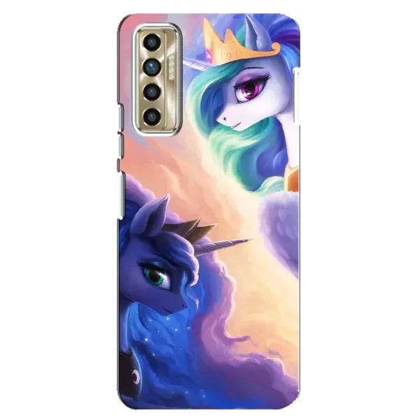 Чехол с рисунком «Единорожки на тучках» для TECNO Camon 17P (CG7n) Чехол с рисунком «Единорожки на тучках» для TECNO Camon 17P (CG7n)
