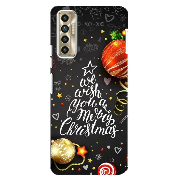 Чехол с рисунком «Елочка» для TECNO Camon 17P (CG7n) Чехол с рисунком «Елочка» для TECNO Camon 17P (CG7n)