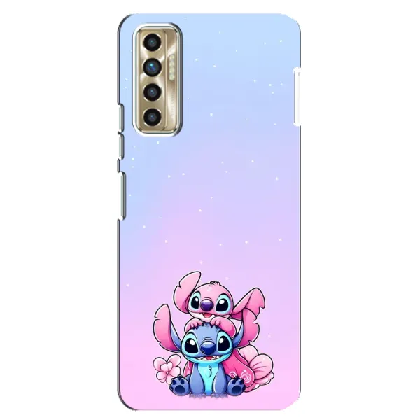 Чехол с рисунком «Энджл и Стич» для TECNO Camon 17P (CG7n) Чехол с рисунком «Энджл и Стич» для TECNO Camon 17P (CG7n)