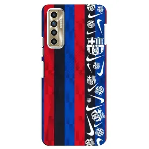 Чехол для TECNO Camon 17P (CG7n) (Барселона) (Фанат Барсы)
