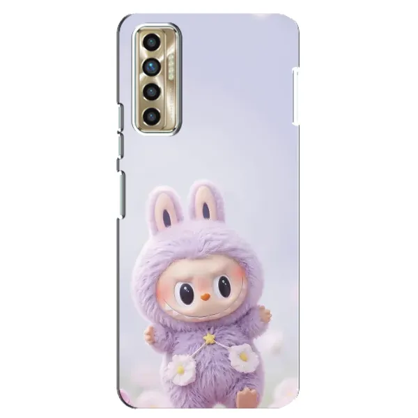 Чехол с рисунком «Фиолетовый Лабубу» для TECNO Camon 17P (CG7n) Чехол с рисунком «Фиолетовый Лабубу» для TECNO Camon 17P (CG7n)