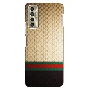 Чехлы Бренд GUCCI для TECNO Camon 17P (CG7n) (Фон Гуччи)