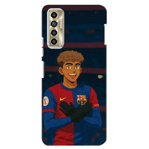 Чехол с рисунком «Футболист Ямаль» для TECNO Camon 17P (CG7n) Чехол с рисунком «Футболист Ямаль» для TECNO Camon 17P (CG7n)