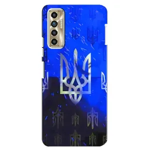 Чохол Укр Символіка для TECNO Camon 17P (CG7n) (Герб)