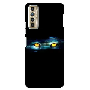 Чохли з зображенням різних тварин на TECNO Camon 17P (CG7n) (Очі)
