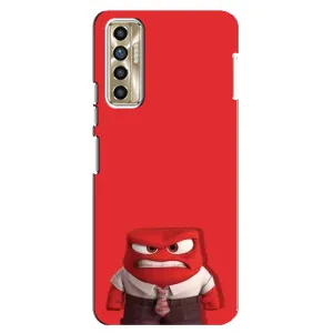 Чехол Головоломка для TECNO Camon 17P (CG7n) - (AlphaPrint) (Гнев)