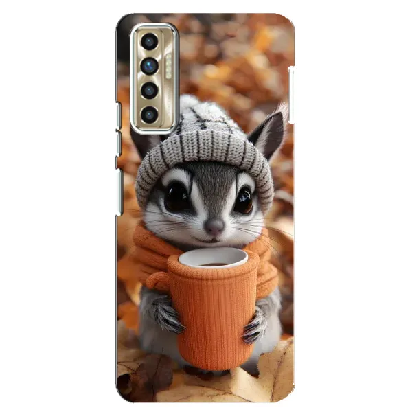 Чехол с рисунком «Грызунчик с кофе» для TECNO Camon 17P (CG7n) Чехол с рисунком «Грызунчик с кофе» для TECNO Camon 17P (CG7n)