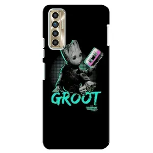 Чехол Супергерои Марвел на Техно Камон 17п (Groot)