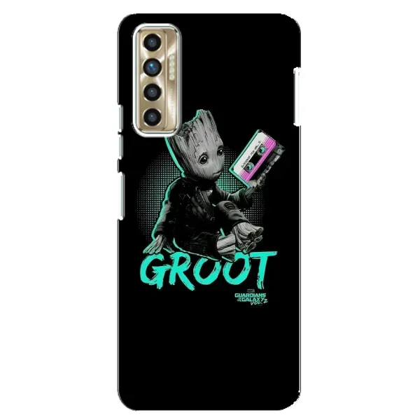 Чехол с рисунком «Groot» для TECNO Camon 17P (CG7n) Чехол с рисунком «Groot» для TECNO Camon 17P (CG7n)