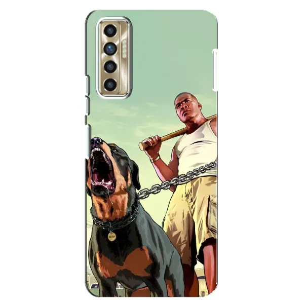 Чехол с рисунком «GTA» для TECNO Camon 17P (CG7n) Чехол с рисунком «GTA» для TECNO Camon 17P (CG7n)