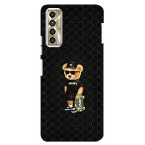 Чехлы Мишка Тедди для Техно Камон 17п (GUCCI Teddy)