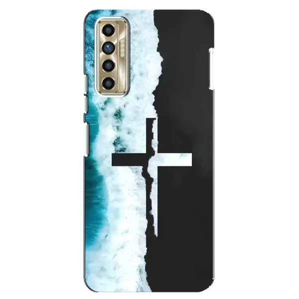 Чехол с рисунком «Хрест» для TECNO Camon 17P (CG7n) Чехол с рисунком «Хрест» для TECNO Camon 17P (CG7n)