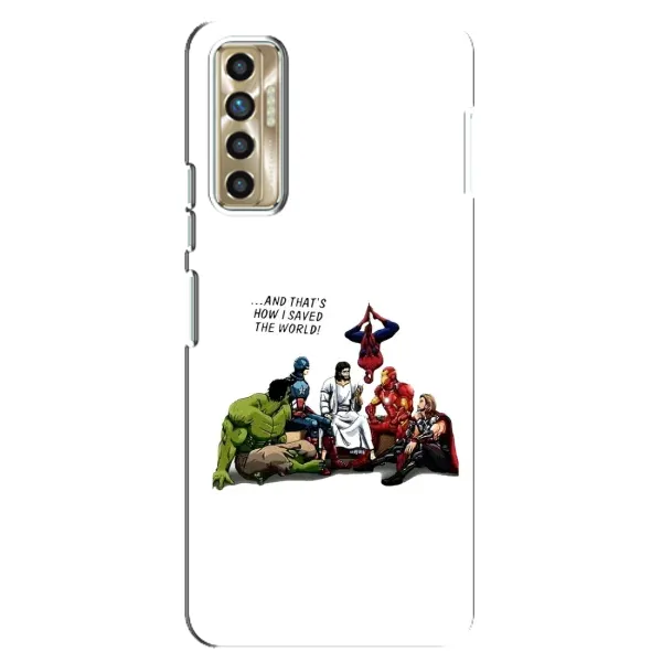 Чехол с рисунком «Иисус супергерой» для TECNO Camon 17P (CG7n) Чехол с рисунком «Иисус супергерой» для TECNO Camon 17P (CG7n)