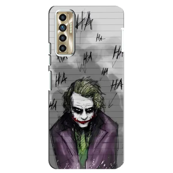 Чехол с рисунком «Joker клоун» для TECNO Camon 17P (CG7n) Чехол с рисунком «Joker клоун» для TECNO Camon 17P (CG7n)