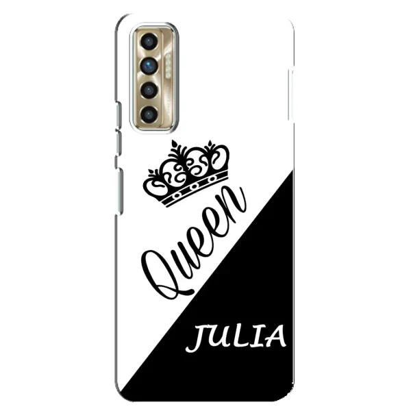 Чехол с рисунком «JULIA» для TECNO Camon 17P (CG7n) Чехол с рисунком «JULIA» для TECNO Camon 17P (CG7n)
