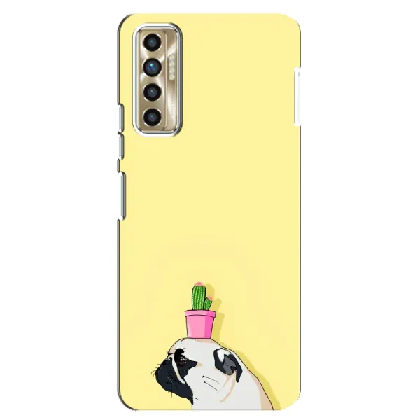 Чехол с рисунком «Кактус на голове» для TECNO Camon 17P (CG7n) Чехол с рисунком «Кактус на голове» для TECNO Camon 17P (CG7n)