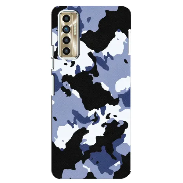 Чехол с рисунком «Камуфляжный Серый» для TECNO Camon 17P (CG7n) Чехол с рисунком «Камуфляжный Серый» для TECNO Camon 17P (CG7n)
