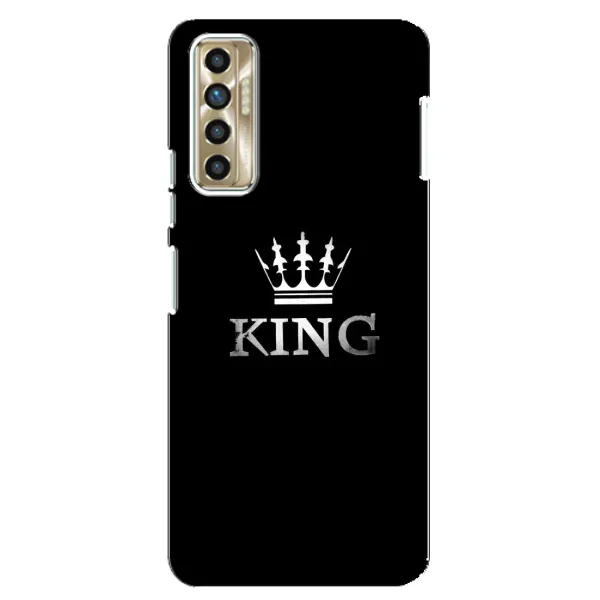 Чехол с рисунком «KING» для TECNO Camon 17P (CG7n) Чехол с рисунком «KING» для TECNO Camon 17P (CG7n)