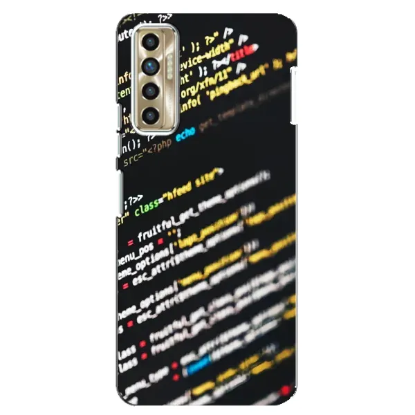 Чехол с рисунком «Код» для TECNO Camon 17P (CG7n) Чехол с рисунком «Код» для TECNO Camon 17P (CG7n)