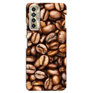 Чехол с изображением вкусной еды для TECNO Camon 17P (CG7n) (Кофе)