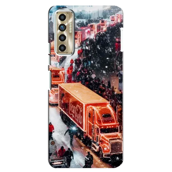 Чехол с рисунком «Кока Кола» для TECNO Camon 17P (CG7n) Чехол с рисунком «Кока Кола» для TECNO Camon 17P (CG7n)