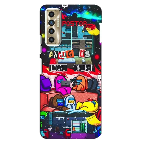 Чехол с рисунком «Команда 2» для TECNO Camon 17P (CG7n) Чехол с рисунком «Команда 2» для TECNO Camon 17P (CG7n)