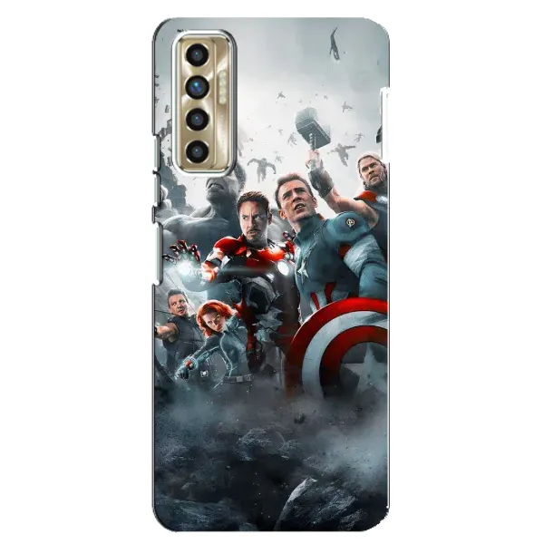 Чехол с рисунком «Команда марвел» для TECNO Camon 17P (CG7n) Чехол с рисунком «Команда марвел» для TECNO Camon 17P (CG7n)