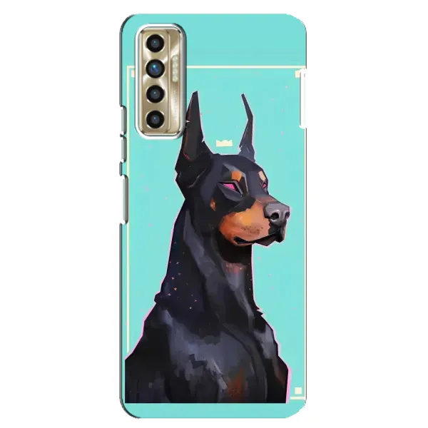 Чехол с рисунком «Король доберман» для TECNO Camon 17P (CG7n) Чехол с рисунком «Король доберман» для TECNO Camon 17P (CG7n)