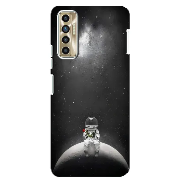 Чехол с рисунком «Космонавт романтик» для TECNO Camon 17P (CG7n) Чехол с рисунком «Космонавт романтик» для TECNO Camon 17P (CG7n)