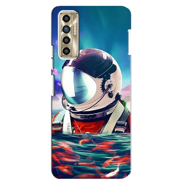 Чехол с рисунком «Космонавт в воде» для TECNO Camon 17P (CG7n) Чехол с рисунком «Космонавт в воде» для TECNO Camon 17P (CG7n)