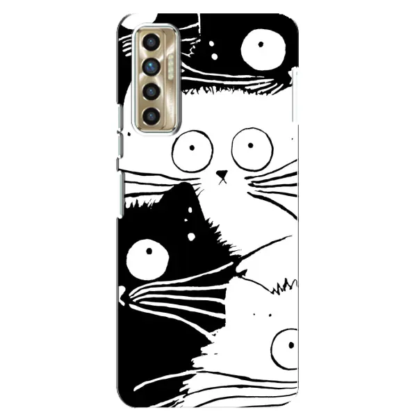 Чехол с рисунком «КОТИКИ» для TECNO Camon 17P (CG7n) Чехол с рисунком «КОТИКИ» для TECNO Camon 17P (CG7n)