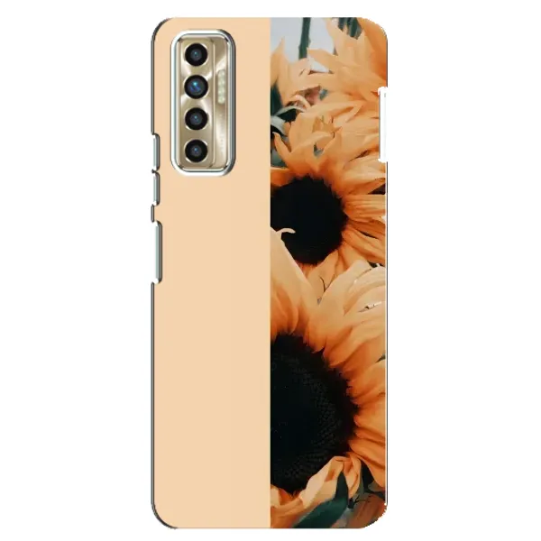 Чехол с рисунком «Красивые подсолнухи» для TECNO Camon 17P (CG7n) Чехол с рисунком «Красивые подсолнухи» для TECNO Camon 17P (CG7n)