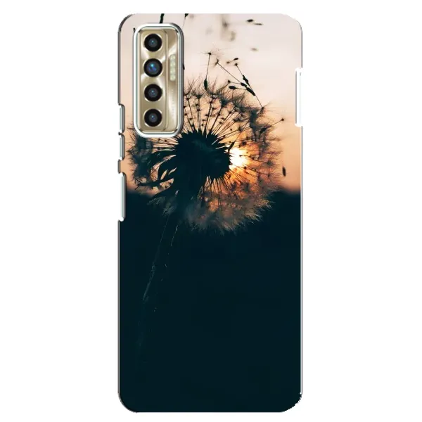 Чехол с рисунком «Красивый одуванчик» для TECNO Camon 17P (CG7n)