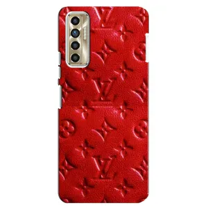 Текстурный Чехол Louis Vuitton для Техно Камон 17п