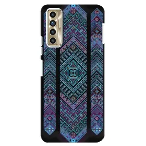 Силіконовый Чохол на TECNO Camon 17P (CG7n) (Крутий орнамент)