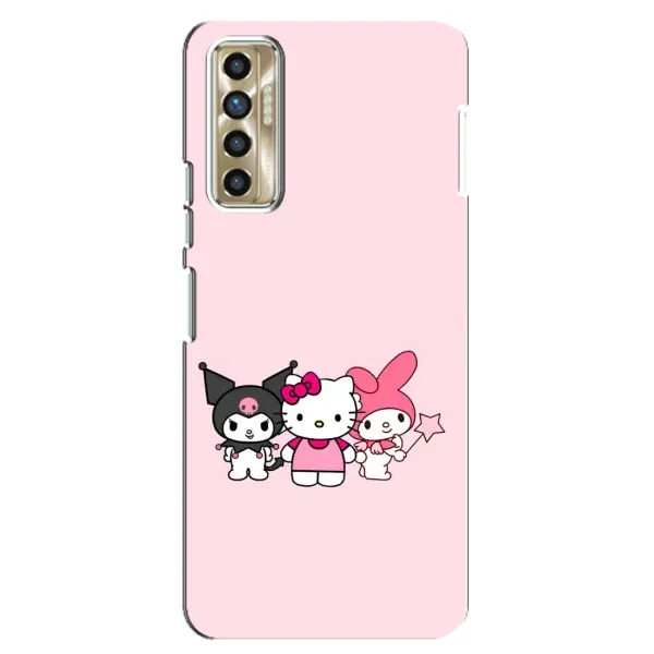 Чехол с рисунком «Куроми Мелоди Китти» для TECNO Camon 17P (CG7n) Чехол с рисунком «Куроми Мелоди Китти» для TECNO Camon 17P (CG7n)