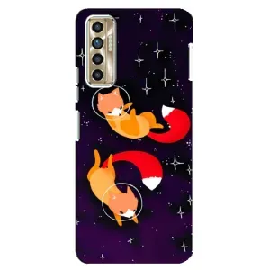 Чохол з Лисичкою для TECNO Camon 17P (CG7n) (Лисиці)