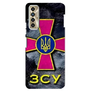 ЗСУ Чохли (TPU) для TECNO Camon 17P (CG7n) (Лого ЗСУ)