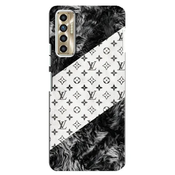 Чехол с рисунком «LV на белом» для TECNO Camon 17P (CG7n) Чехол с рисунком «LV на белом» для TECNO Camon 17P (CG7n)