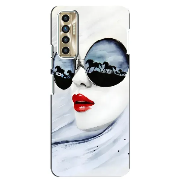 Чехол с рисунком «Любительница коней» для TECNO Camon 17P (CG7n) Чехол с рисунком «Любительница коней» для TECNO Camon 17P (CG7n)