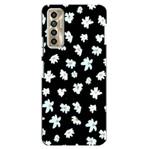 Чохол з ромашками на TECNO Camon 17P (CG7n) (Маленькі ромашки)
