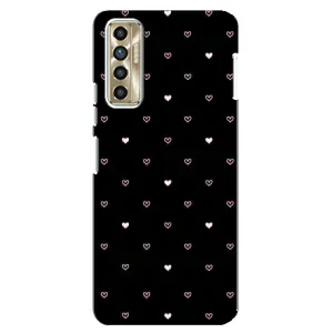Чехлы с тематикой "Маленькие Сердечки" на TECNO Camon 17P (CG7n) (Маленькие сердечки)