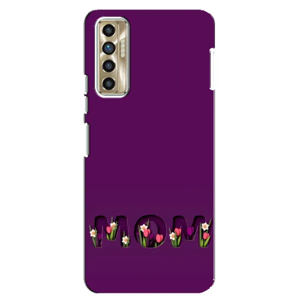 Чехол с рисунком «Мама с цветами» для TECNO Camon 17P (CG7n) Чехол с рисунком «Мама с цветами» для TECNO Camon 17P (CG7n)