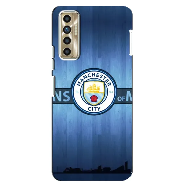 Чехол с рисунком «ManCity» для TECNO Camon 17P (CG7n)