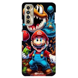 Чехол КИБЕРСПОРТ для TECNO Camon 17P (CG7n) (Марио)