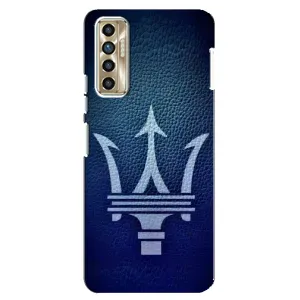 Чохли з тематикою "Круті машини" на TECNO Camon 17P (CG7n) (Лого Maserati)