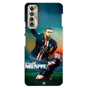 Чехол (TPU) с Футболистом на TECNO Camon 17P (CG7n)