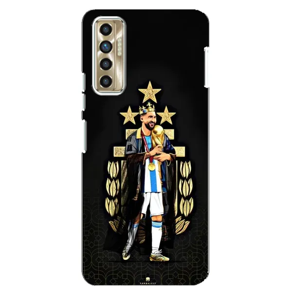 Чехол с рисунком «Месси король» для TECNO Camon 17P (CG7n) Чехол с рисунком «Месси король» для TECNO Camon 17P (CG7n)